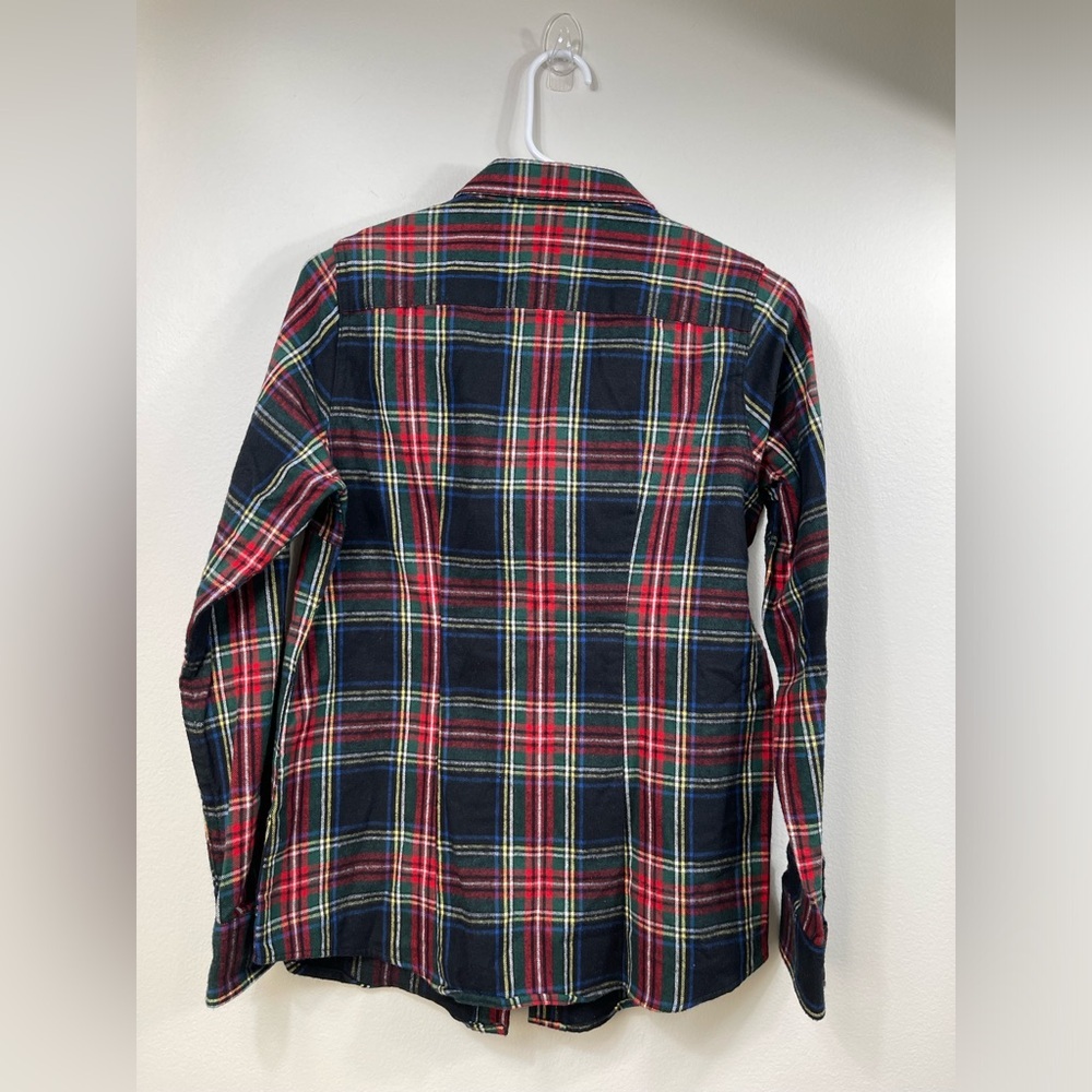 L.L. Bean Men's Scotch Plaid Cotton Shirt Career Work Size XS - Picture 9 of 15